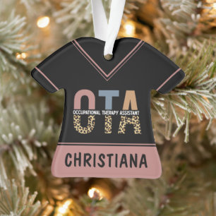 Personalised OTA Occupational Therapy Assistant Ornament
