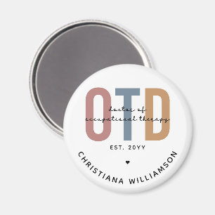 Personalised OTD Doctor of Occupational Therapy Magnet