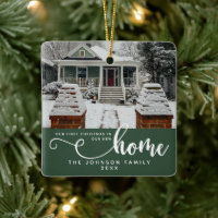 Personalised Our First Christmas In Our New Home