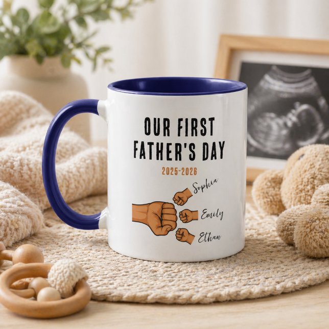 Personalised Our First Father’s Day Mug | New Dad (Personalized Our First Father’s Day Mug | New Dad)