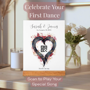 Personalised "Our Song" Wedding & Anniversary Gift Acrylic Sign