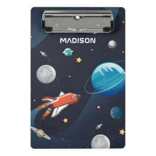 Personalised Outer Space Activity in the Galaxy Mini Clipboard