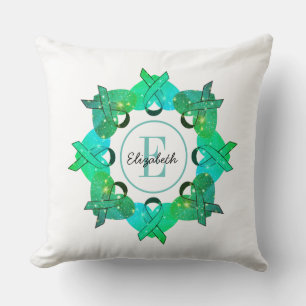 Personalised Ovarian Cancer Awareness Pillow