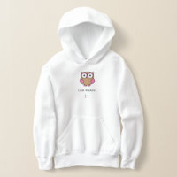Personalised Owl Birthday Pink Look Whooo's Age