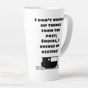 Personalised Oyster Fisherman's Latte Mug