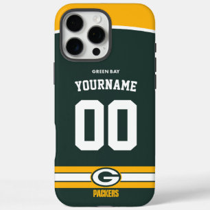 Personalised Packers Jersey American Football iPhone 16 Pro Max Case