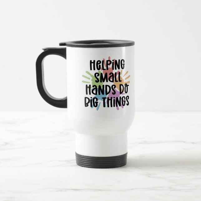 Personalised Paediatrics OT Occupational therapist Travel Mug (Left)