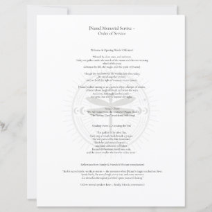 Personalised Pagan Officiant Eulogy 