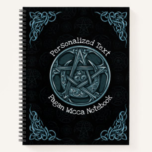 Personalised Pagan Wicca Notebook