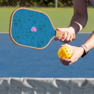 Personalised Paisley Pickleball Paddle Gift