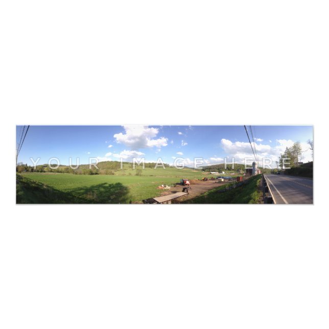 Personalised Panoramic Custom Photo Enlargements (Front)