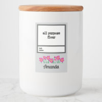 Personalised Pantry Essential Jar
