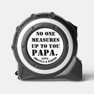 Personalised Papa Fathers Day No One Measures Up 1