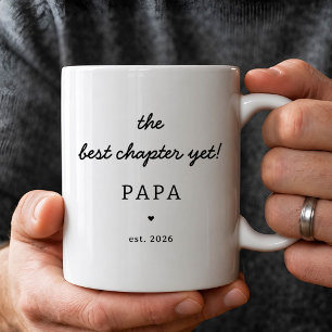 Personalised Papa Mug New Grandpa Gift