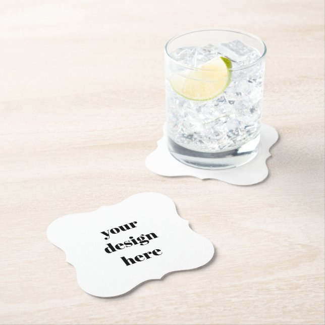 Personalised  paper coaster
