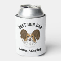 Personalised Papillon Puppy Dog Dad Custom Name