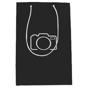 Personalised Parent Mum Dad Gift Family Photo Medium Gift Bag