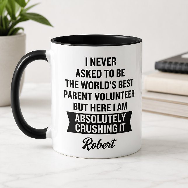 Personalised Parent Volunteer Mug (Creator Uploaded)