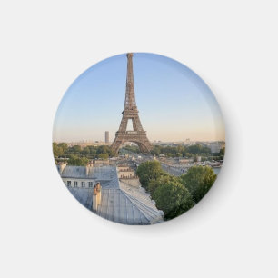 Personalised Paris City Skyline Souvenir  Magnet