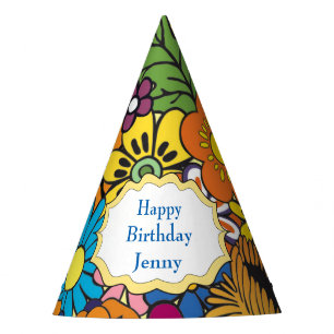 Personalised Party Hats - Party Supplies - Gifts