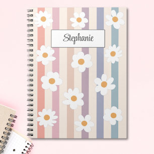 Personalised Pastel Notebook