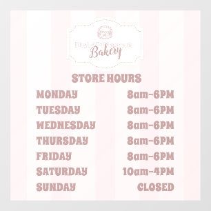 Personalised Pastel Pink Cake Bakery