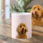 Personalised Pastel Pink Phone Case with Dog Photo Coffee Mug<br><div class="desc">Enjoy your favourite beverages with a touch of personalisation with this pastel pink mug, featuring a photo of your beloved dog and their name. Made from high-quality ceramic, this mug is both durable and microwave-safe, perfect for coffee, tea, or any drink you love. The pastel pink hue complements the photo...</div>