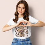 Personalised Pastel Pink with Dog Photo And Name T-Shirt<br><div class="desc">Show off your love for your furry friend with our Personalised Pastel Pink Dog Photo T-Shirt! This women's basic short sleeve t-shirt features a soft pastel pink background, customised with a photo of your beloved dog and their name. Perfect for casual wear, this t-shirt combines comfort and style, making it...</div>