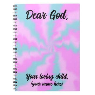Personalised Pastel Reflections Prayer Journal