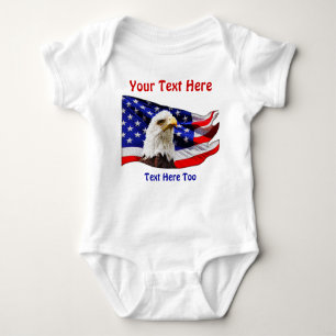 Personalised Patriotic Matching Shirts for Family