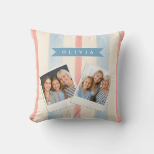 Personalised Patriotic Memorial Day 4th of July Cushion