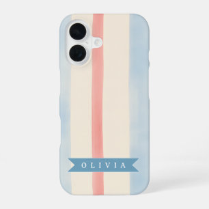 Personalised Patriotic Memorial Day 4th of July iPhone 16 Case