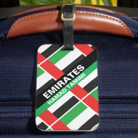 Personalised Patriotic United Arab Emirates Flag