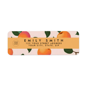 Personalised Peach Pattern Cute Peaches