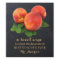 Personalised Peaches Sweet Teacher Wine Label