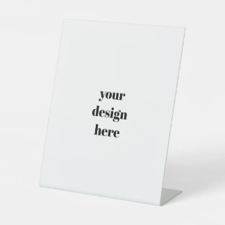 Personalised  pedestal sign