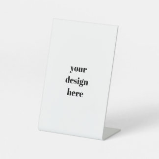 Personalised  pedestal sign