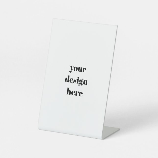 Personalised  pedestal sign (Front)