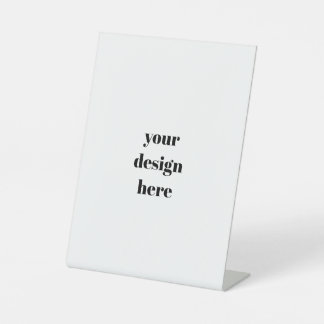 Personalised  pedestal sign