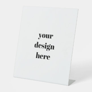 Personalised  pedestal sign