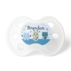 Personalised "Peek a Boo Monsters" Pacifier Cute