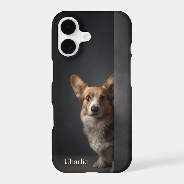 Personalised Pembroke Corgi Portrait (Back)