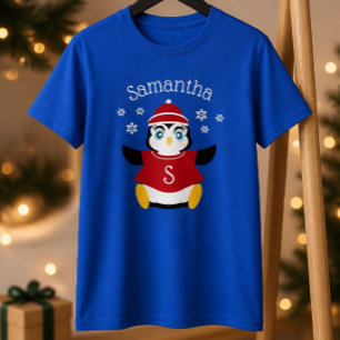 Personalised Penguin T-Shirt