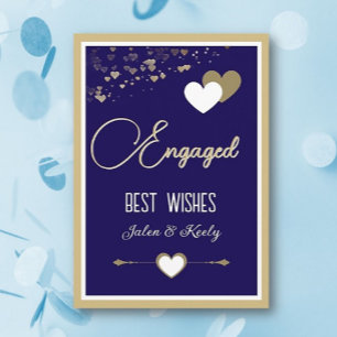 Personalised! Perfect Couples Engagement Card