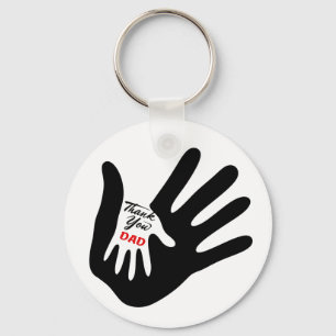Personalised Personalised Dad Keychain Love Gift