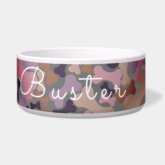 Personalised personalised dog bone gift (Left)