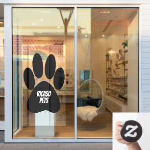 Personalised Pet Advertisement Giant Paw