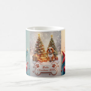 Personalised Pet Christmas Ornament – Custom Name Coffee Mug