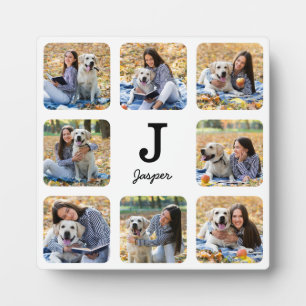 Personalised Pet Dog Lover Photo Collage Plaque