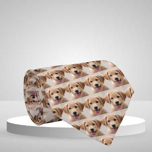 Personalised Pet Dog Photo Tie